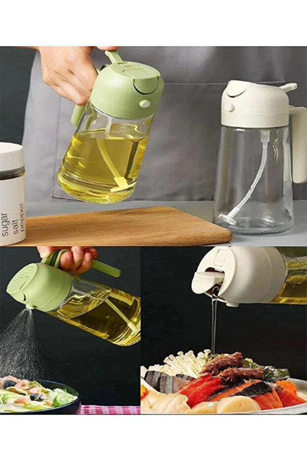 Çift Modlu Cam Yağdanlık