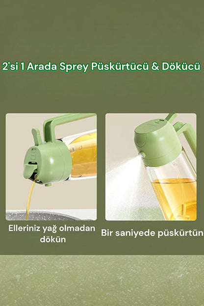 Çift Modlu Cam Yağdanlık