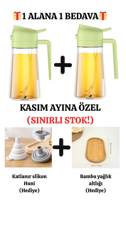 Çift Modlu Cam Yağdanlık